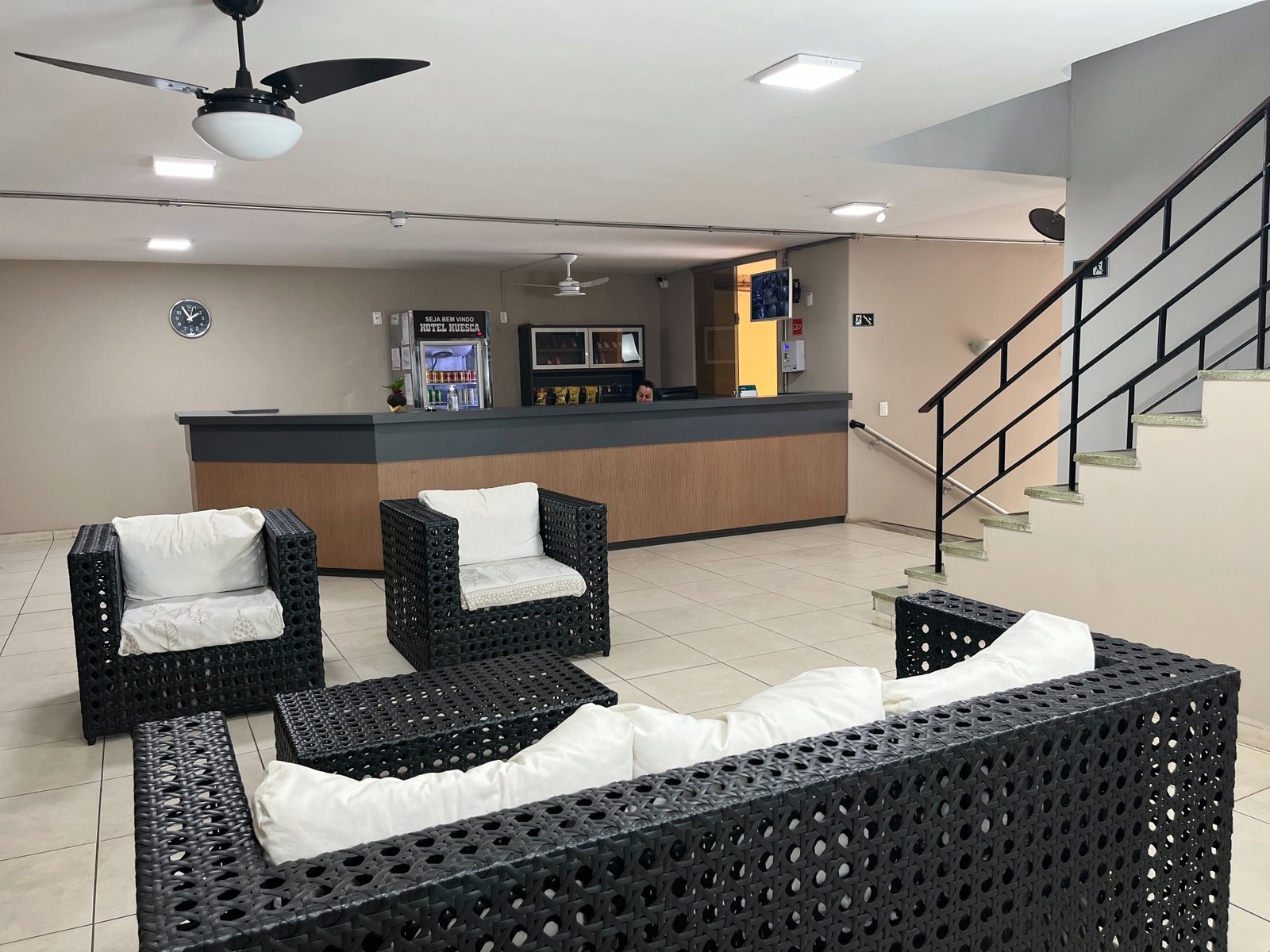 fachada do hotel